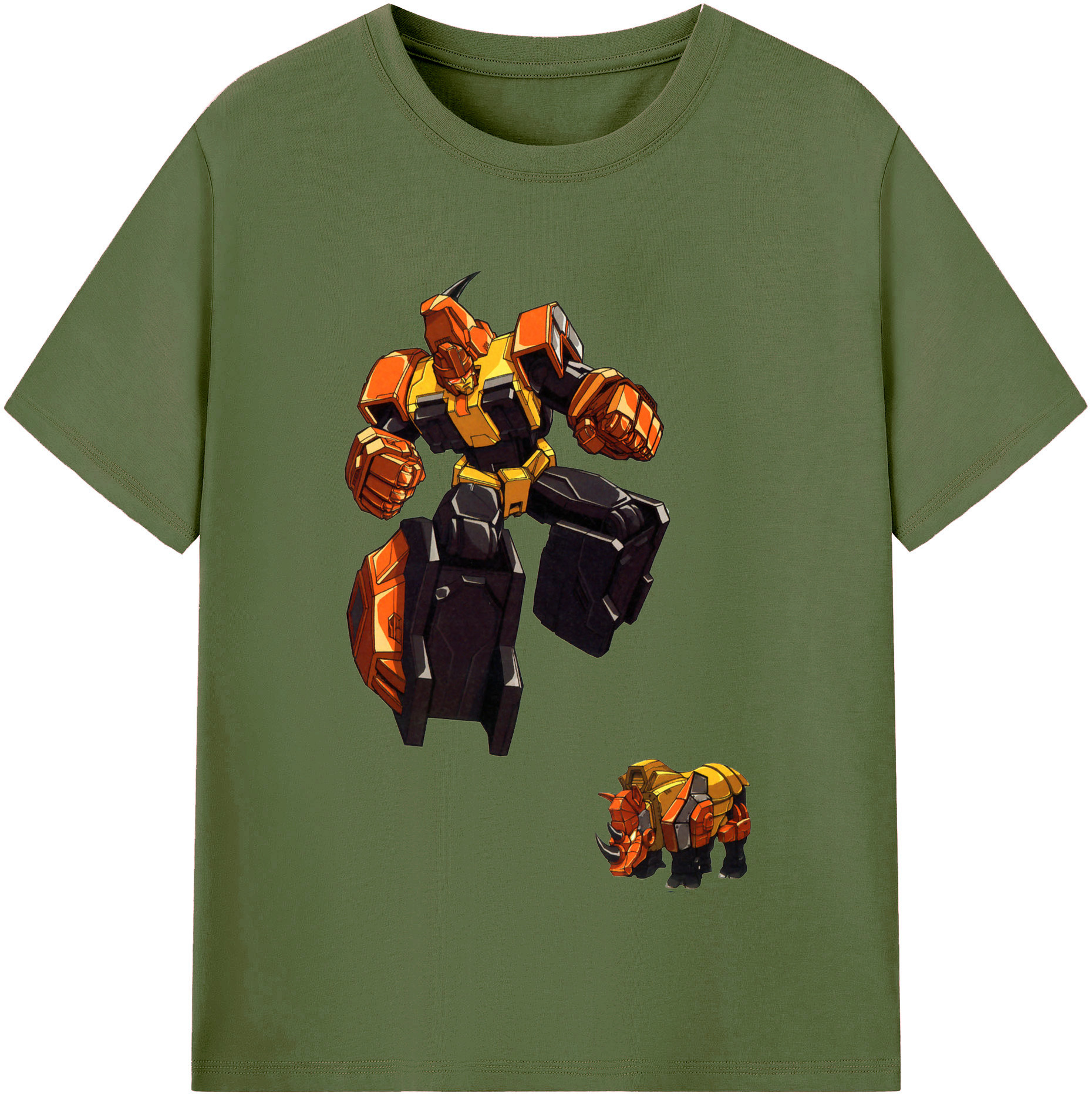 （画像用）  綿100％半袖Tシャツ（フロントプリント）